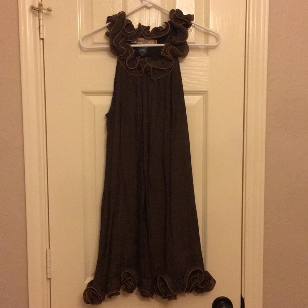 Sweet little chocolate boutique dress from Real